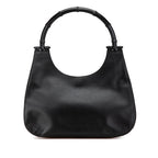 Gucci Leather Bamboo Shoulder Bag (SHG-Y0sM3k)