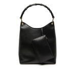Gucci Leather Bamboo Shoulder Bag