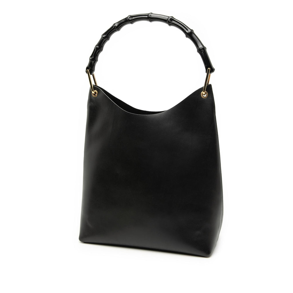 Gucci Leather Bamboo Shoulder Bag