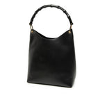 Gucci Leather Bamboo Shoulder Bag
