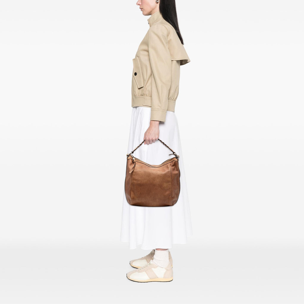 Gucci Leather Bamboo Shoulder Bag
