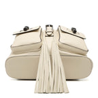 Gucci Leather Bamboo Tassel Backpack