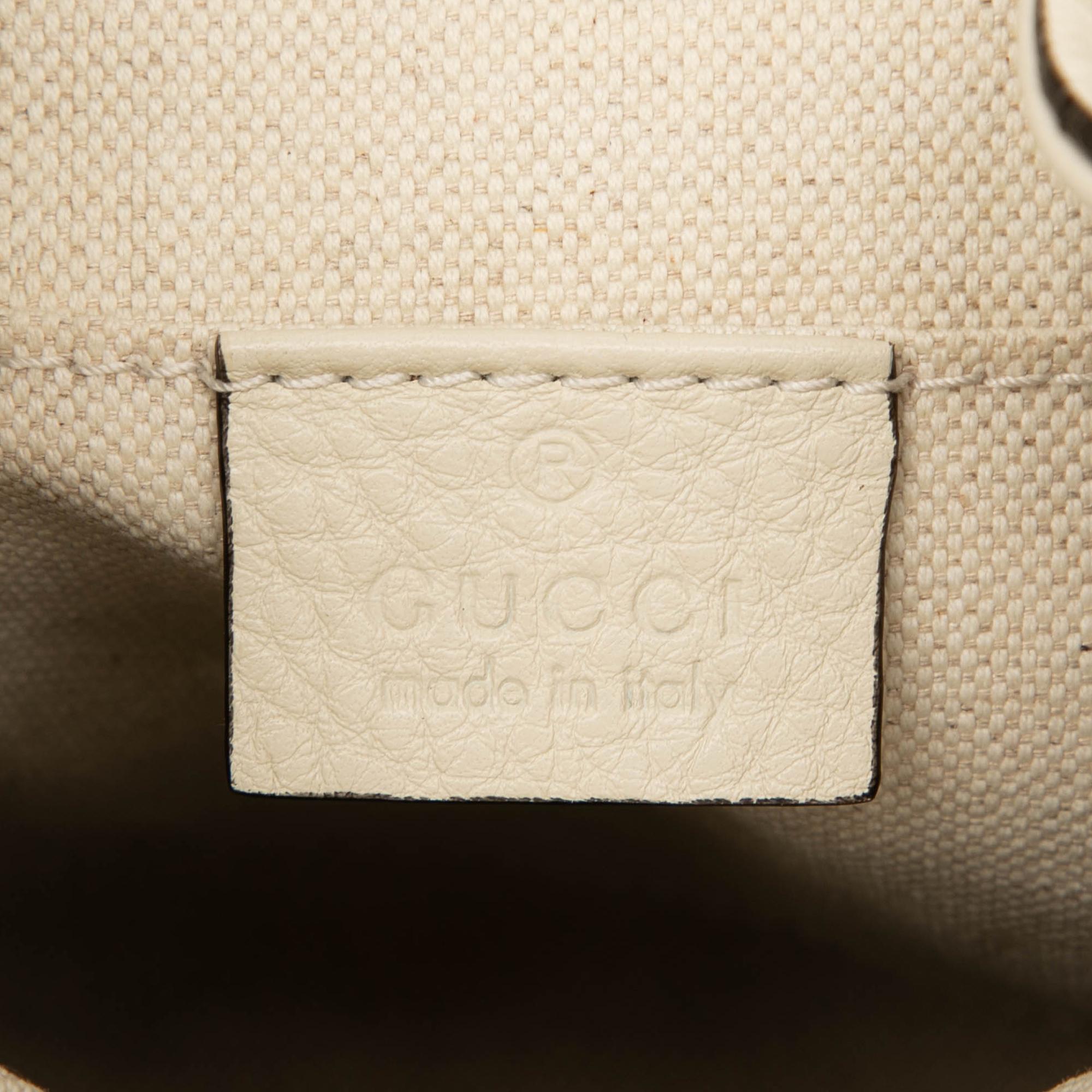 Gucci Leather Bamboo Tassel Backpack