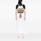 Gucci Leather Bamboo Tassel Backpack