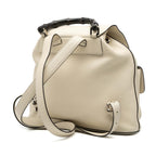Gucci Leather Bamboo Tassel Backpack