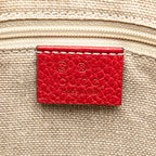 Gucci Leather Bamboo Tassel Satchel (SHG-thibsC)