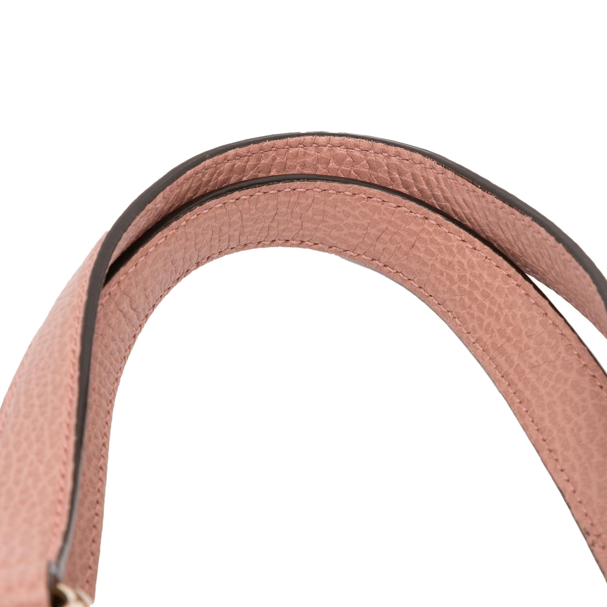 Gucci Leather Bamboo Tassel Satchel