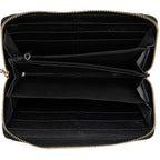 Gucci Leather Bamboo Tassel Zip Around Wallet (SHF-23545)