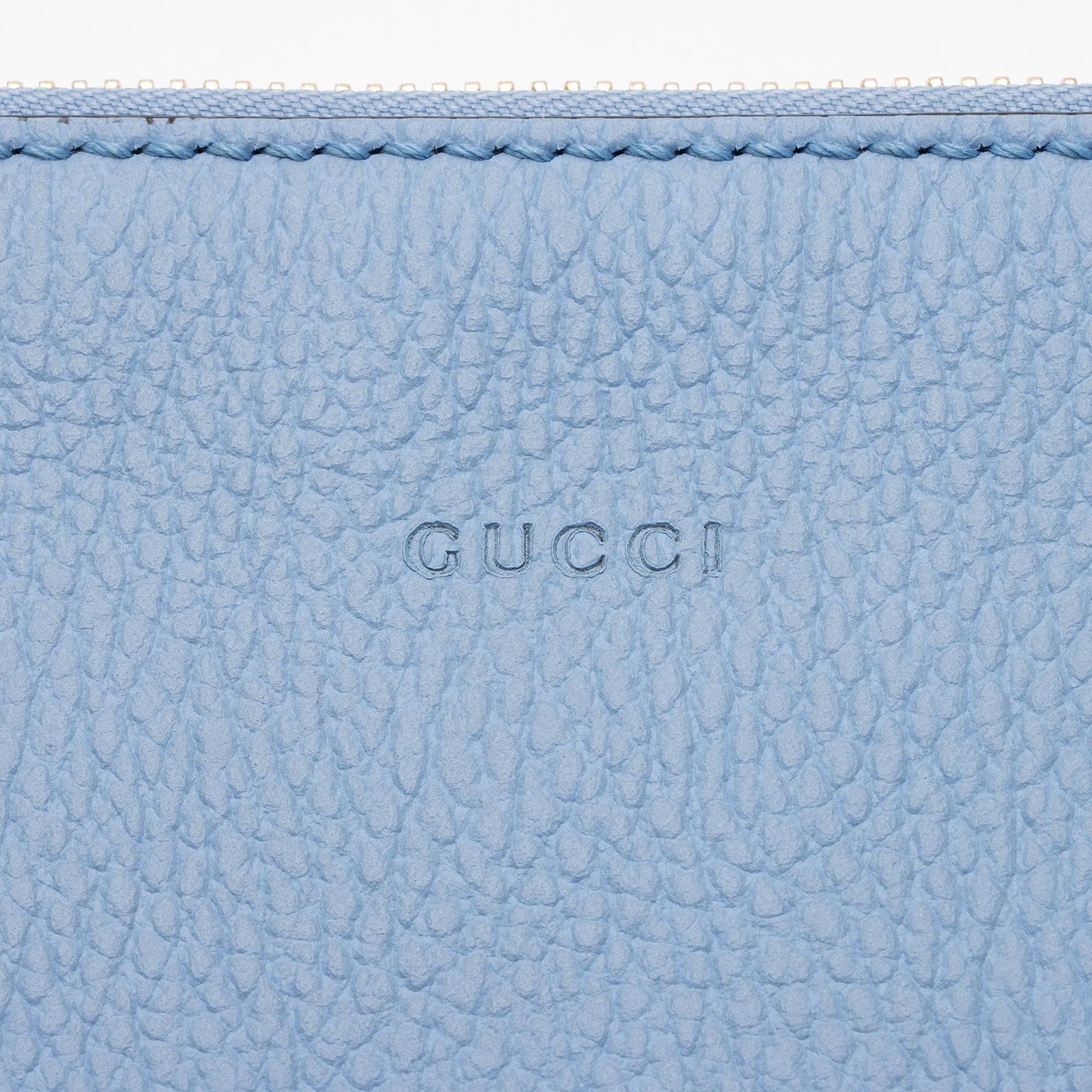 Gucci Leather Bamboo Tassel Zip Clutch (SHF-6YnArQ)