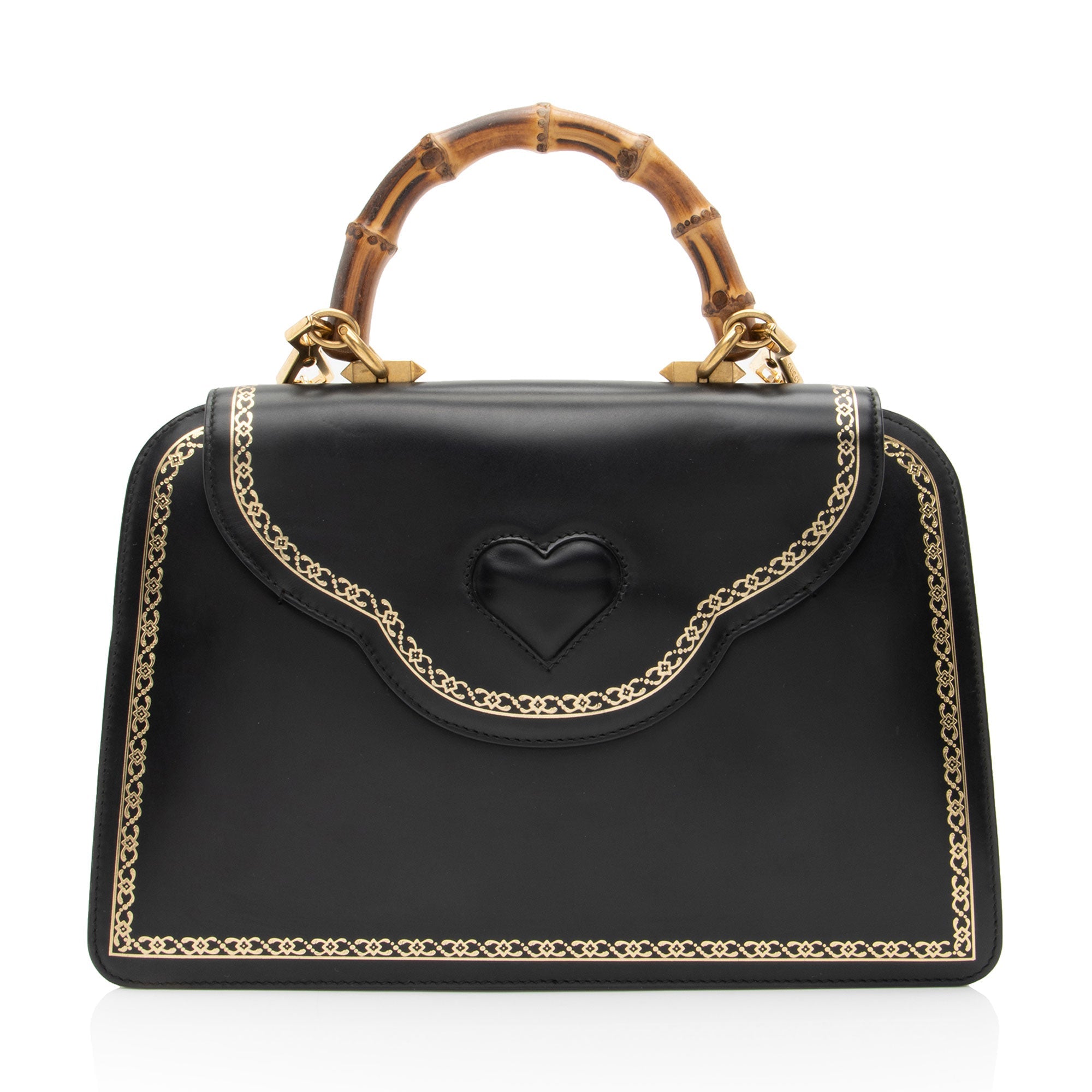 Gucci Leather Bamboo Thiara Medium Satchel