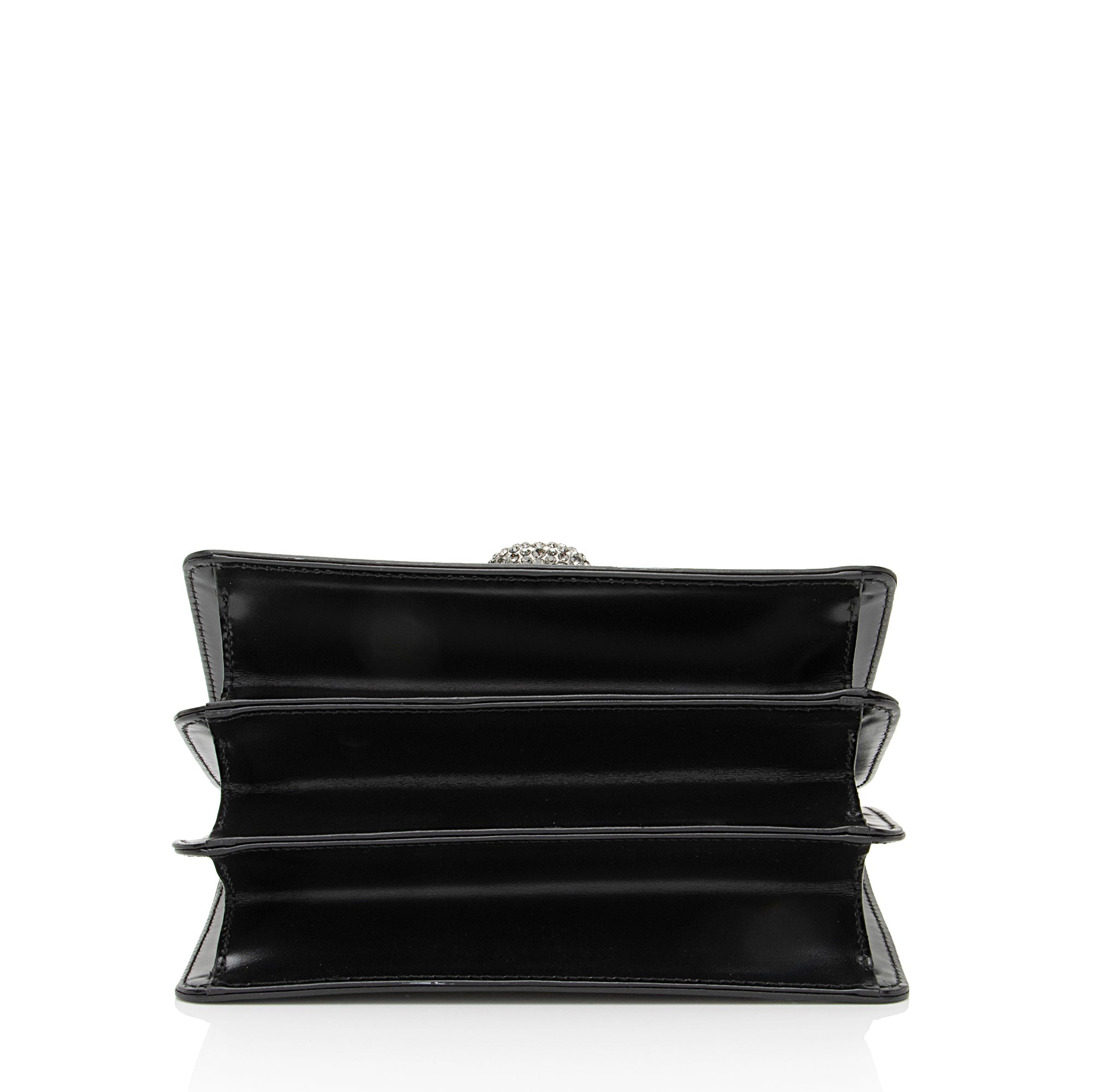 Gucci Leather Bamboo Thiara Small Top Handle (SHF-yZDyFo)