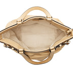 Gucci Leather Belted Bamboo Tote (SHF-12820)