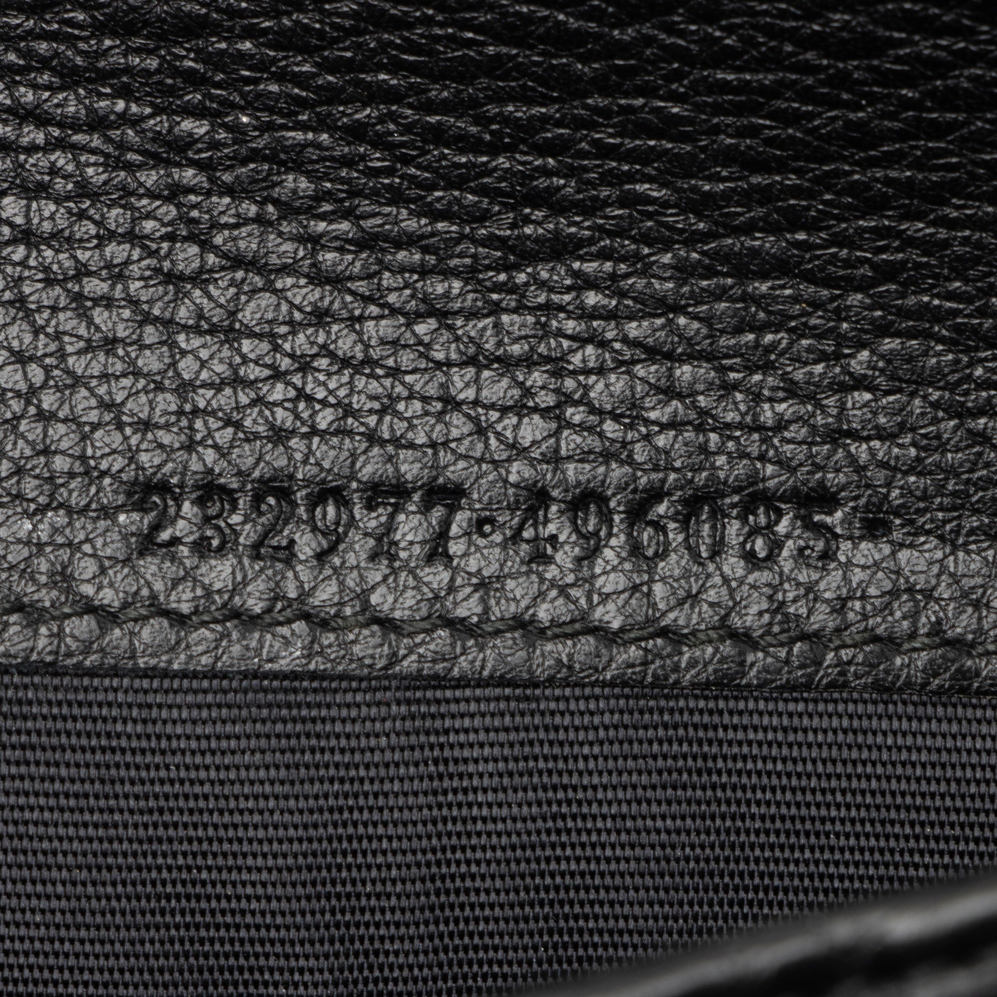 Gucci Leather Bamboo Zip Around Travel Wallet