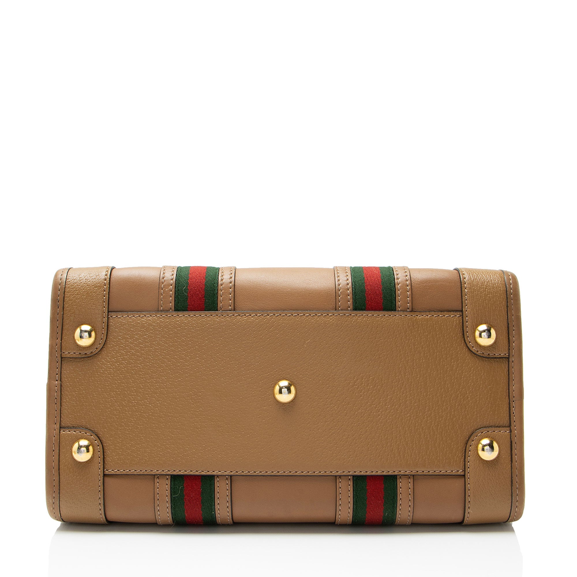 Gucci Leather Ophidia Bauletto Medium Satchel