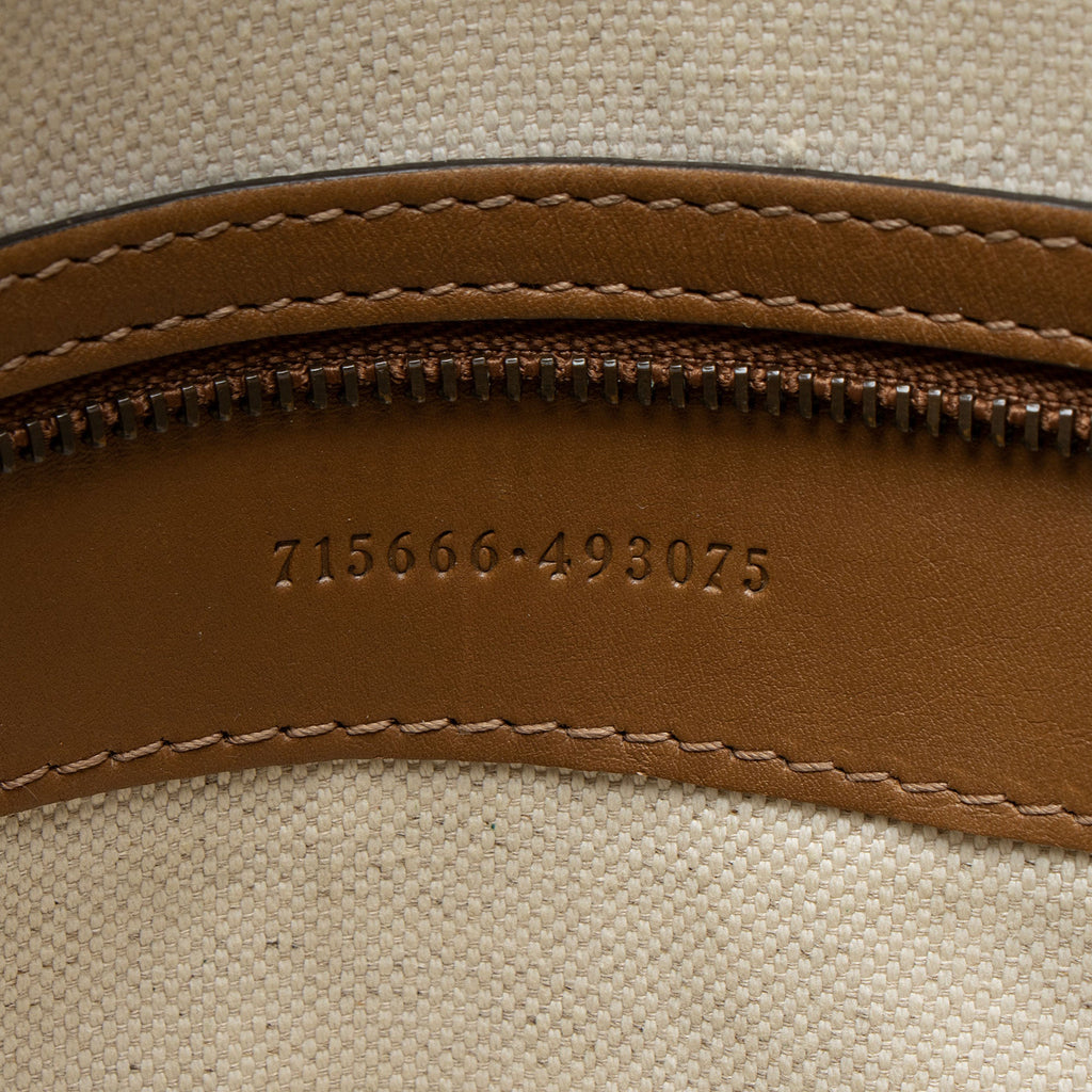 Gucci Leather Ophidia Bauletto Medium Satchel