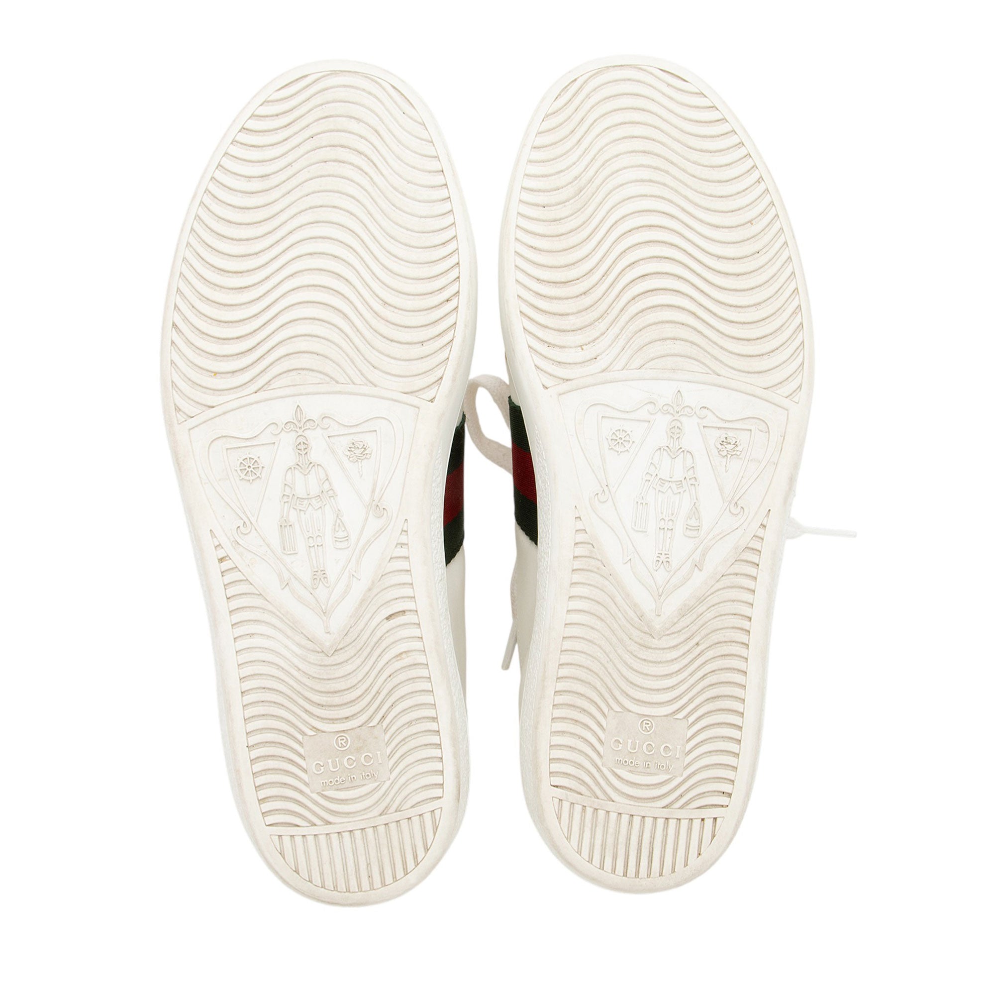 Gucci Leather Bee Ace Sneakers - Size 6.5 / 36.5