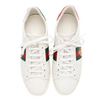 Gucci Leather Bee Ace Sneakers - Size 8.5 / 38.5