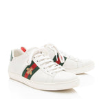 Gucci Leather Bee Ace Sneakers - Size 8.5 / 38.5