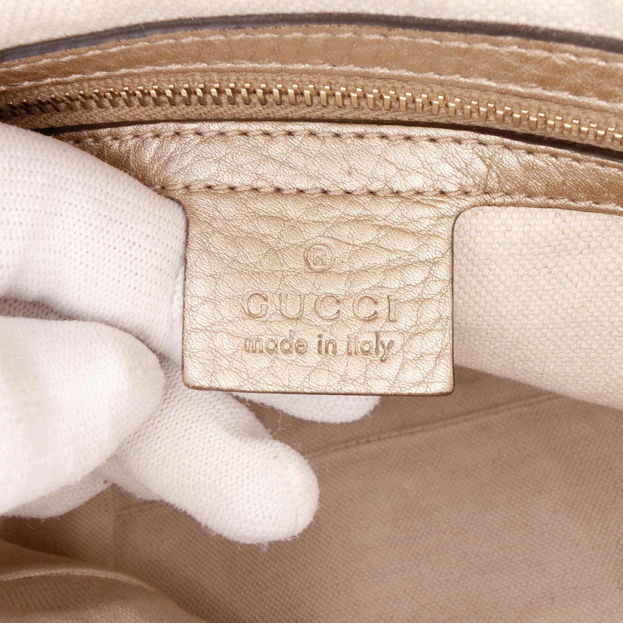 Gucci Leather Bella Satchel