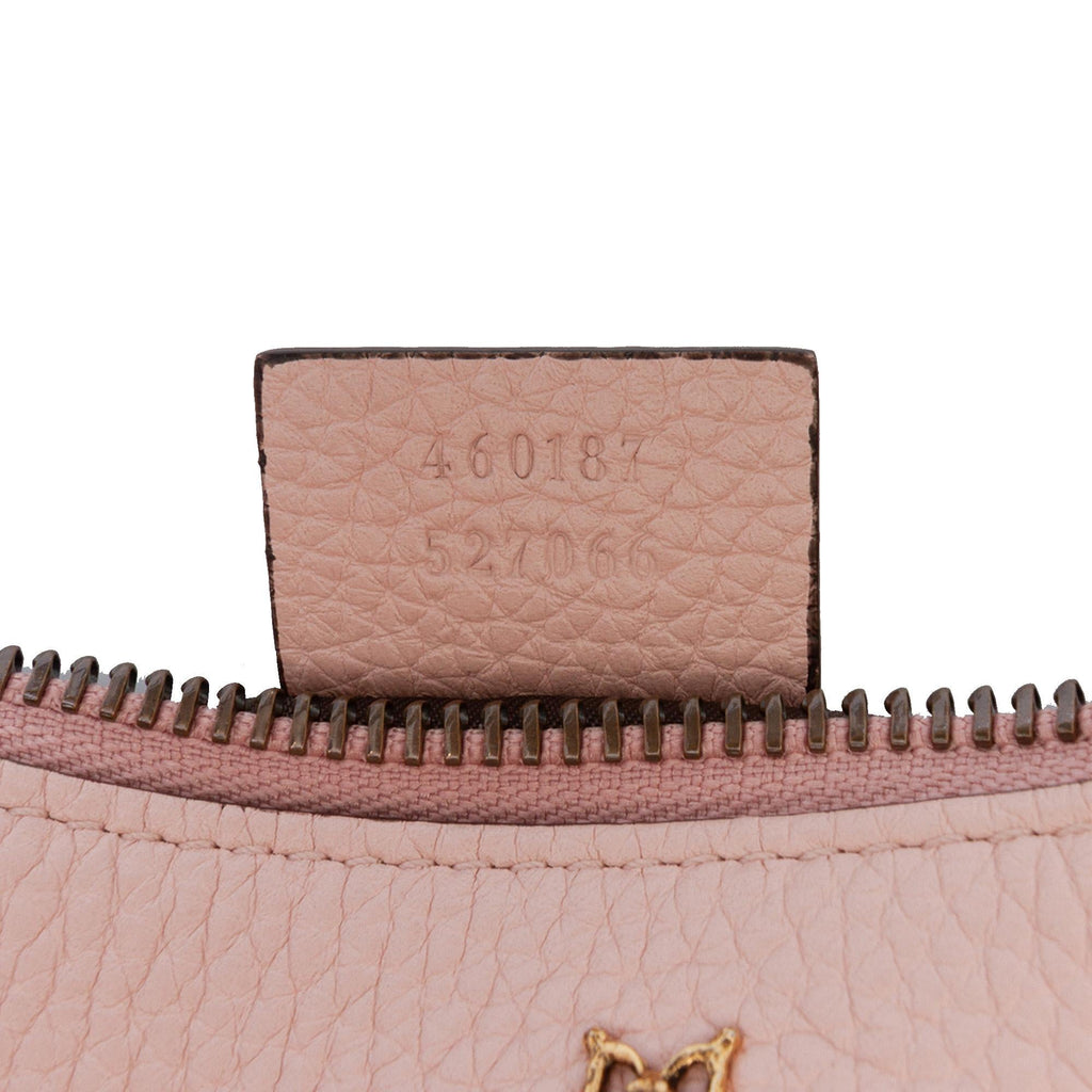 Gucci Leather Blind For Love Clutch