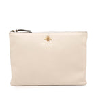 Gucci Leather Blind For Love Clutch