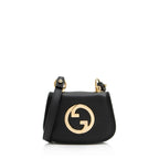 Gucci Leather Blondie Card Case on Strap
