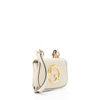 Gucci Leather Blondie Card Case on Strap