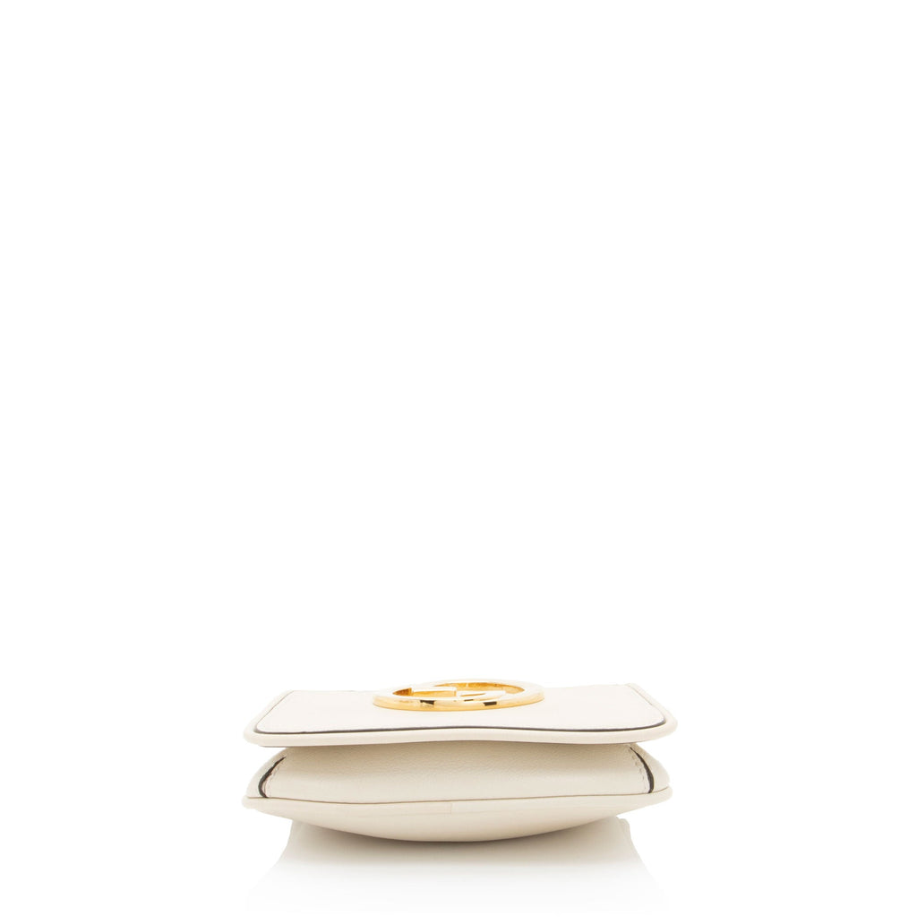 Gucci Leather Blondie Card Case on Strap