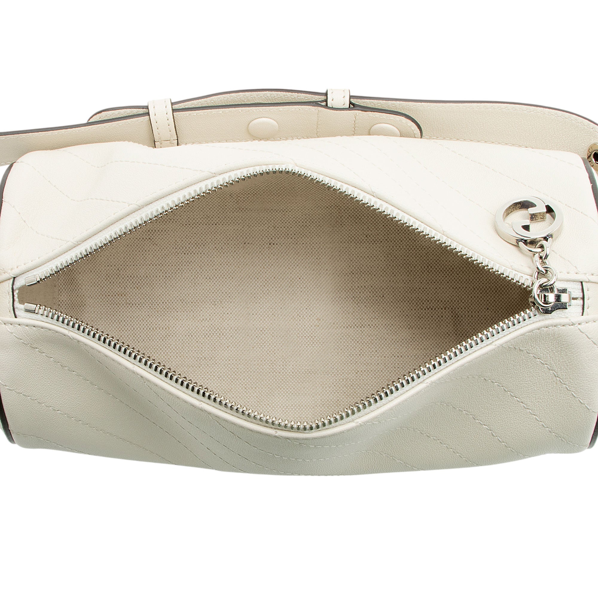 Gucci Leather Blondie Small Barrel Bag