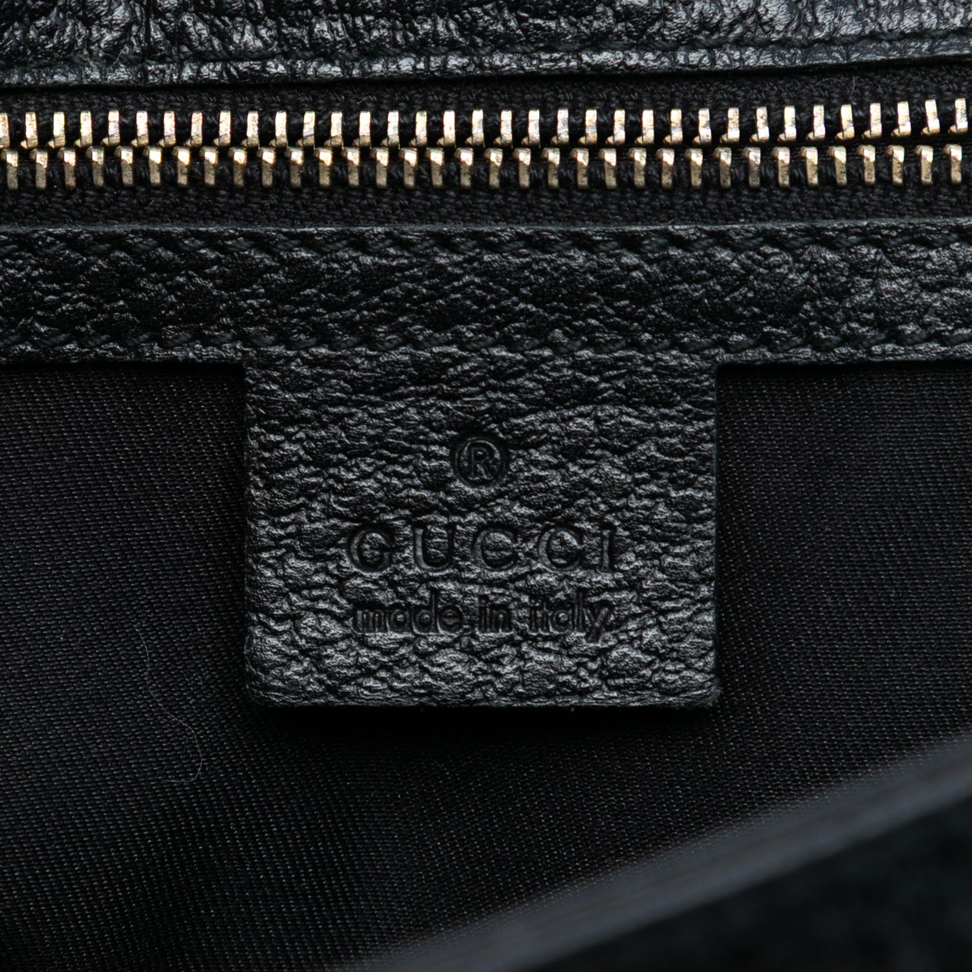 Gucci Leather Blondie Web Shoulder Bag
