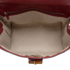 Gucci Leather Blooms Bamboo Daily Large Satchel (SHF-leOK1R)