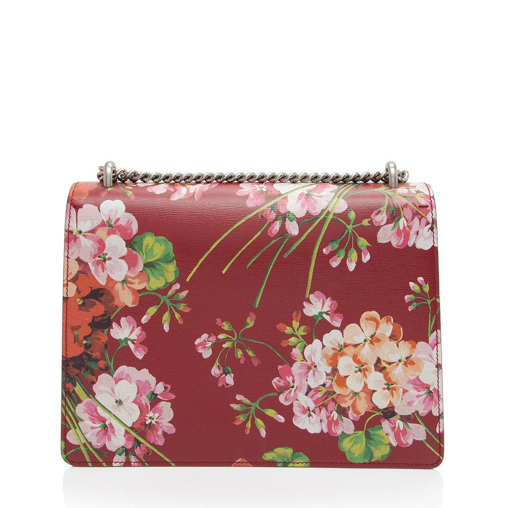 Gucci Leather Blooms Dionysus Medium Shoulder Bag (SHF-D75hzU)