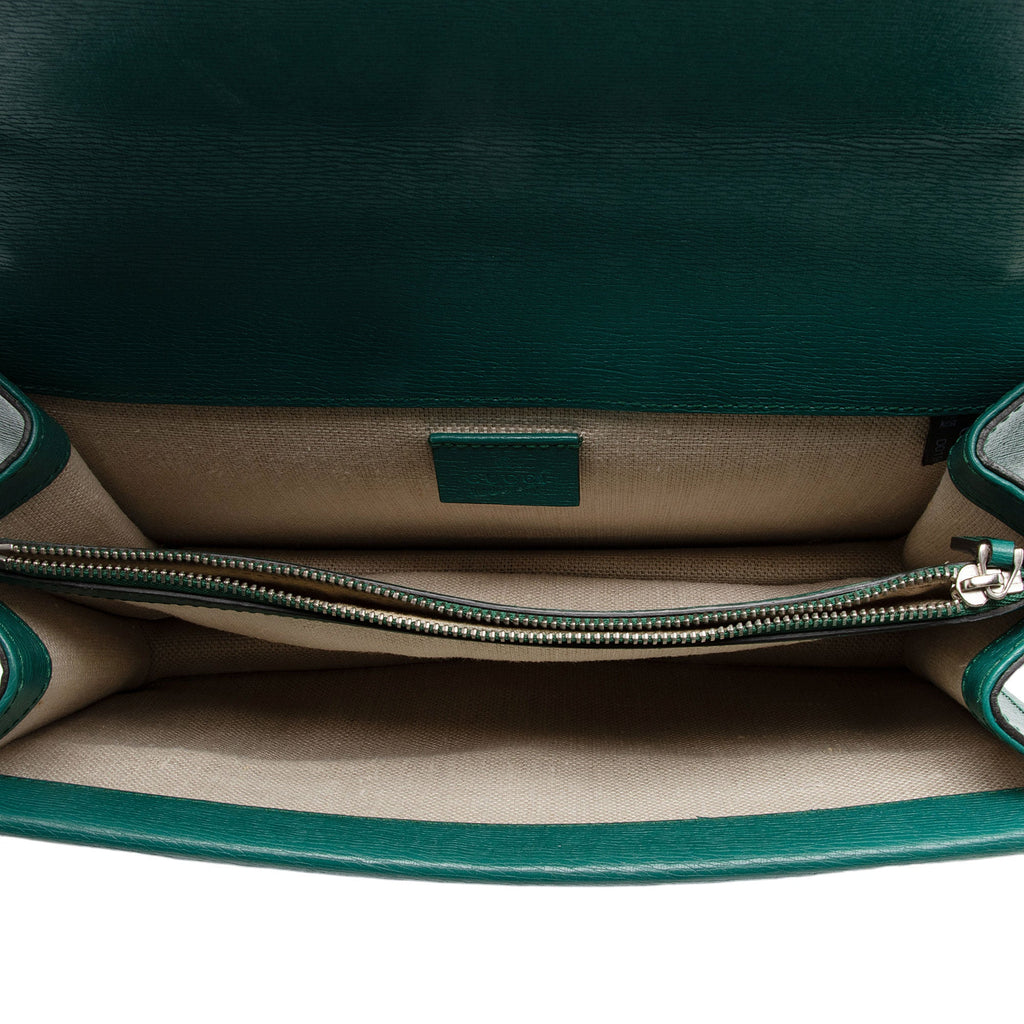 Gucci Leather Blooms Dionysus Small Shoulder Bag (SHF-eCnDiD)