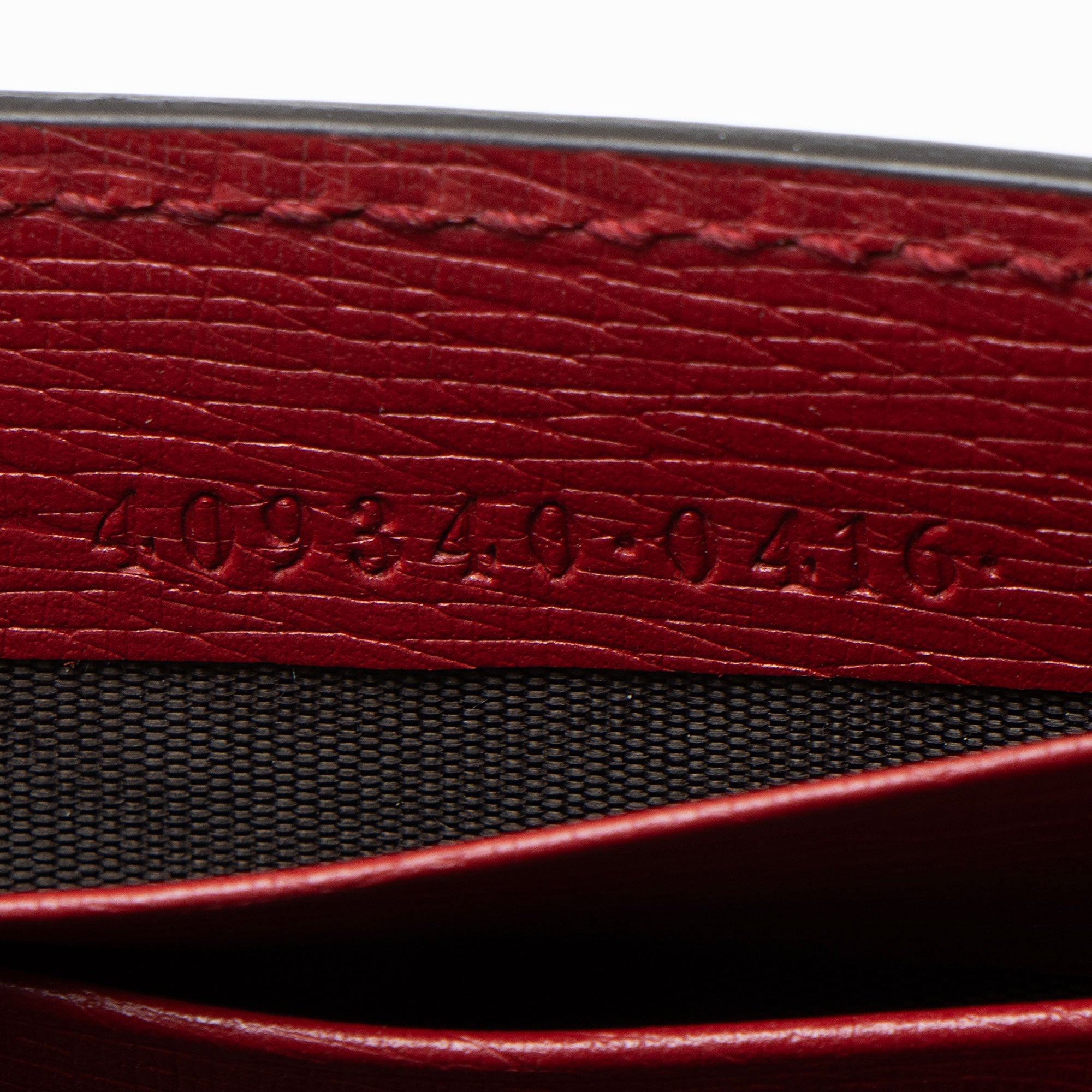 Gucci Leather Blooms Interlocking G Wallet on Chain