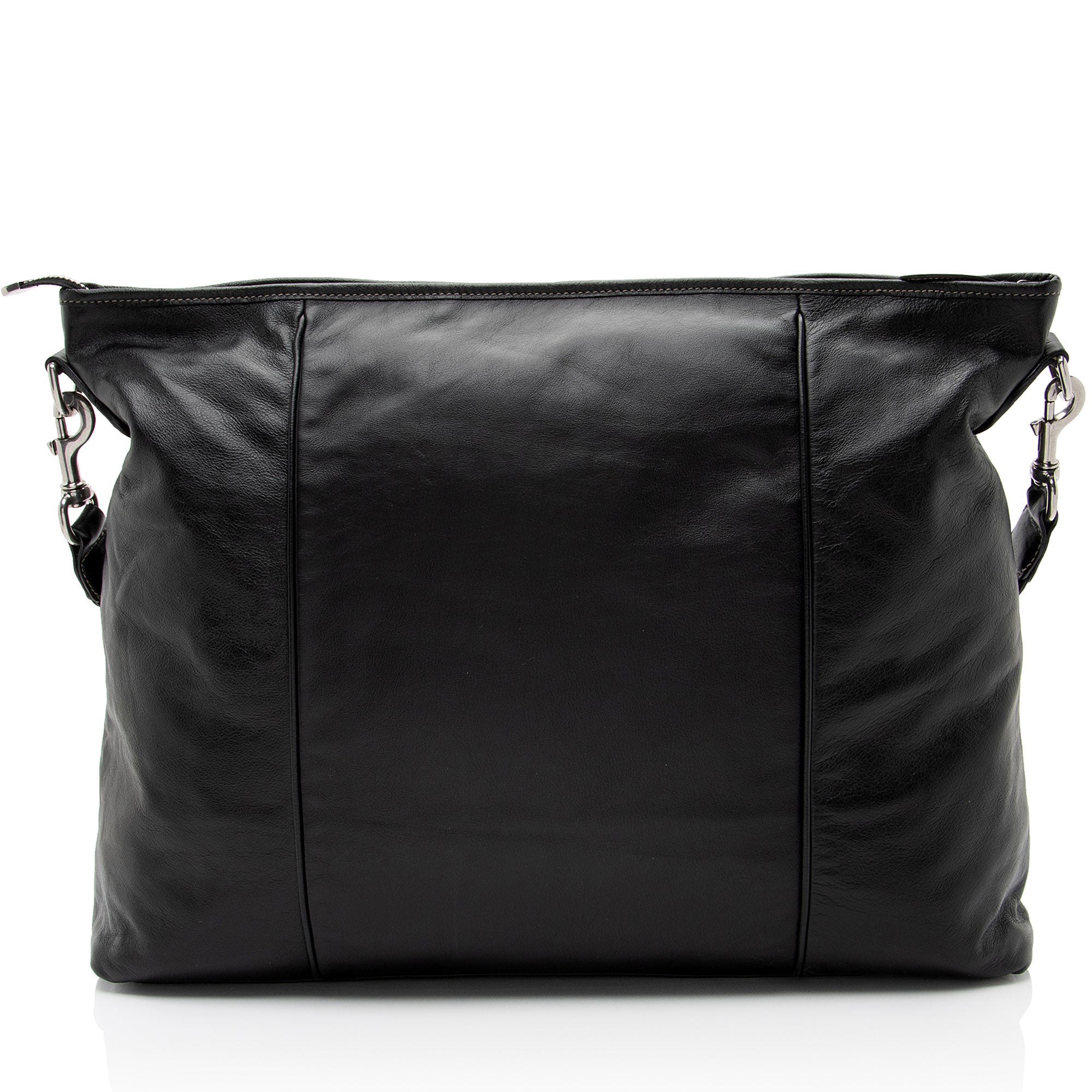 Gucci Leather Braided Large Shoulder Bag