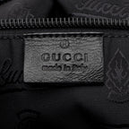 Gucci Leather Braided Large Shoulder Bag