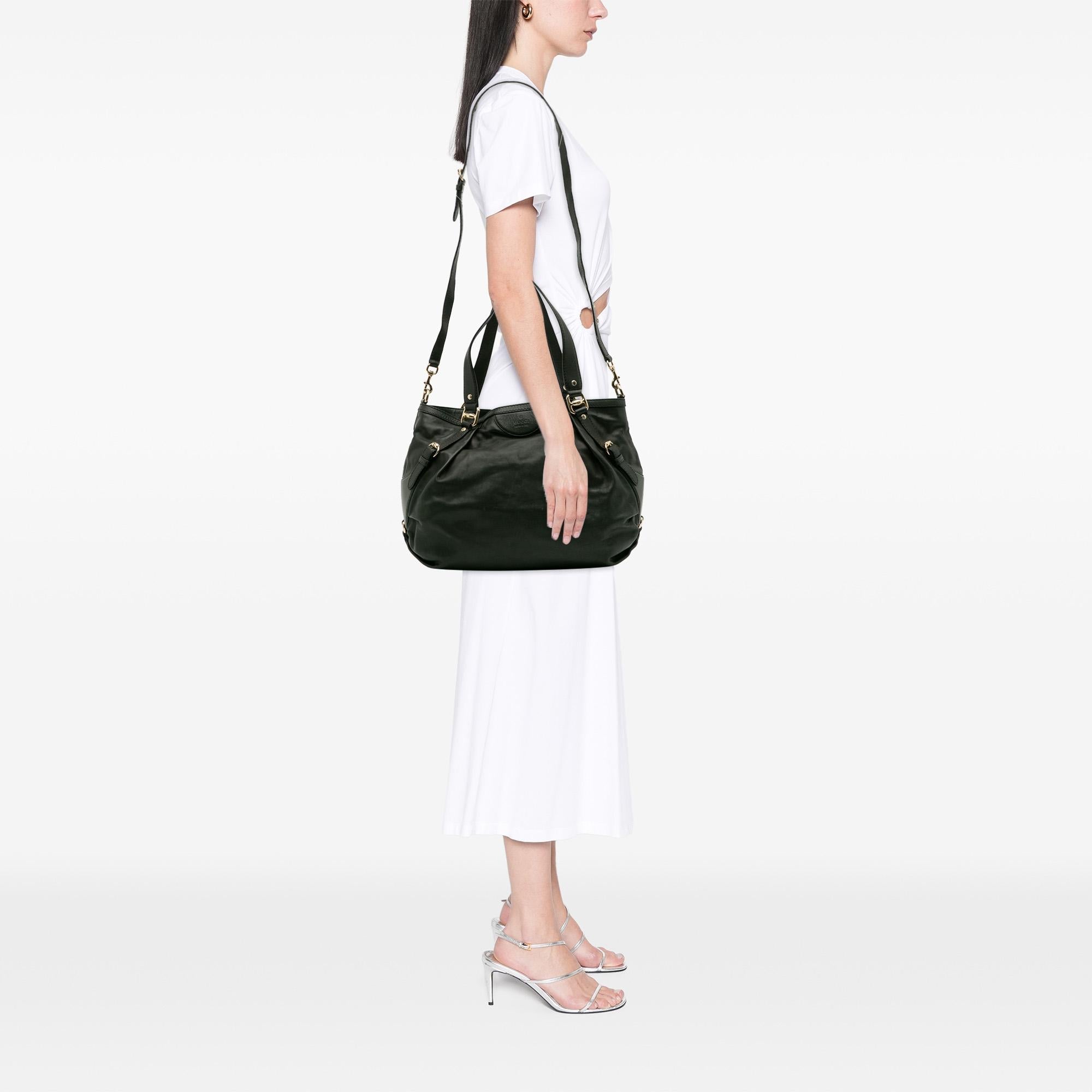 Gucci Leather Bridle Satchel