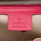 Gucci Leather Bright Bit Medium Tote (SHF-KAPGcj)