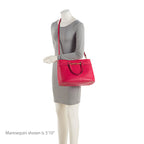 Gucci Leather Bright Bit Medium Tote (SHF-KAPGcj)