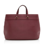 Gucci Leather Bright Bit Large Tote (SHF-21918)