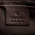 Gucci Leather Britt Medium Tote