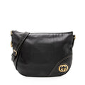 Gucci Leather Britt Messenger Bag (SHF-23050)