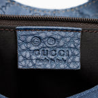 Gucci Leather Canvas Guccissima Hobo (SHF-19702)