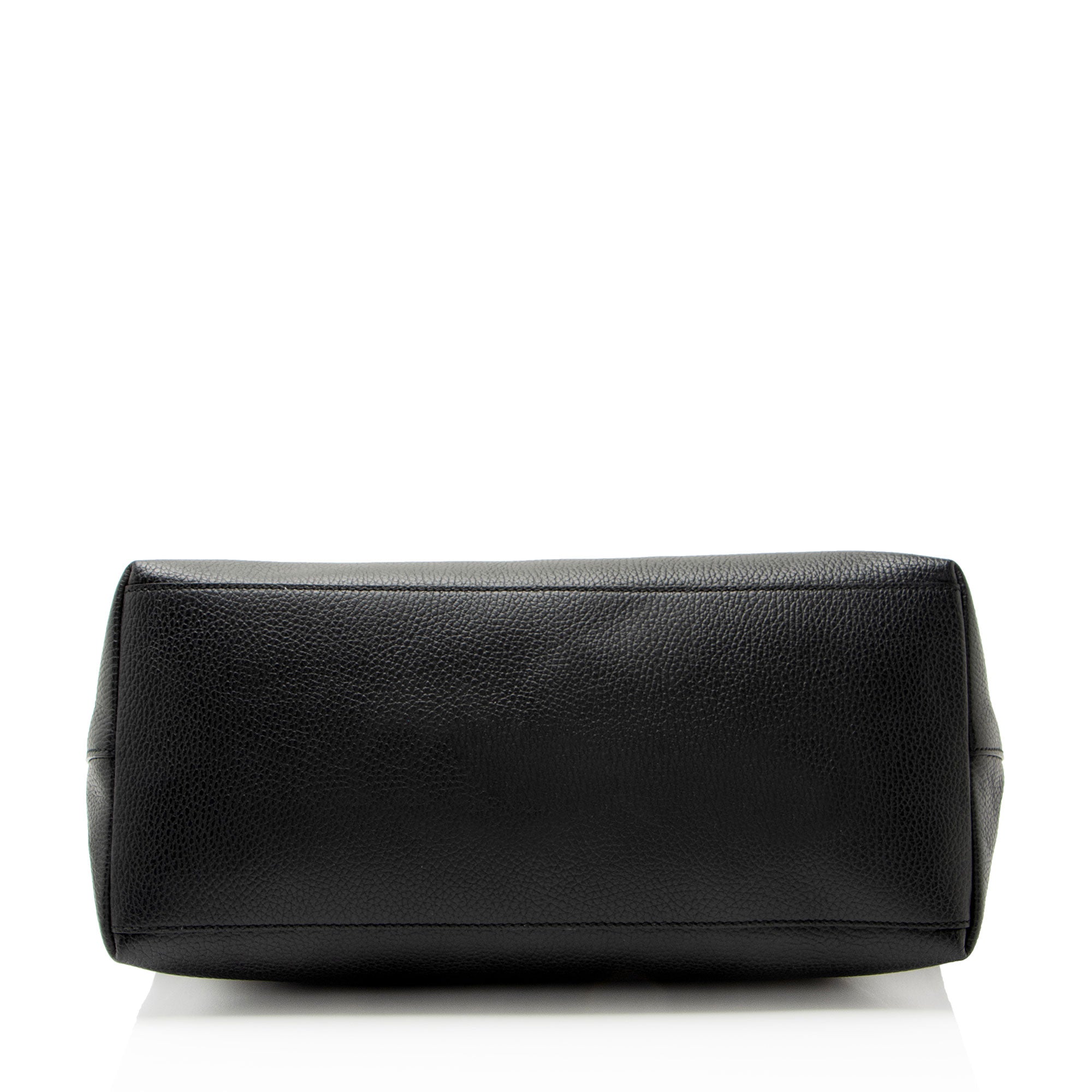 Gucci Leather Charm Dome Satchel