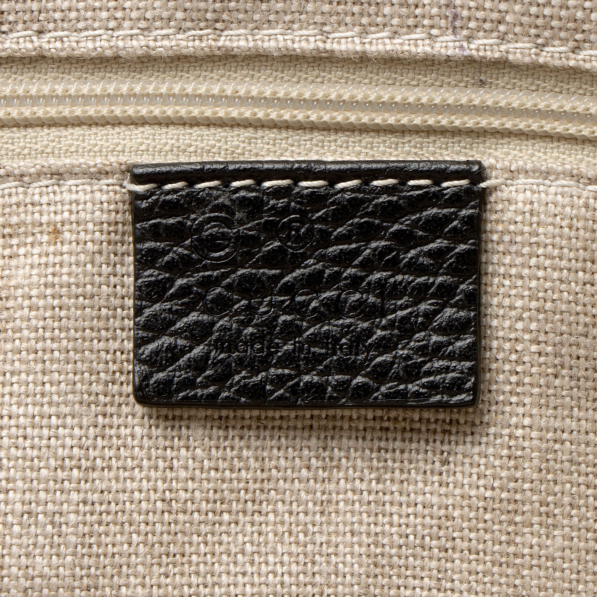 Gucci Leather Charm Dome Satchel