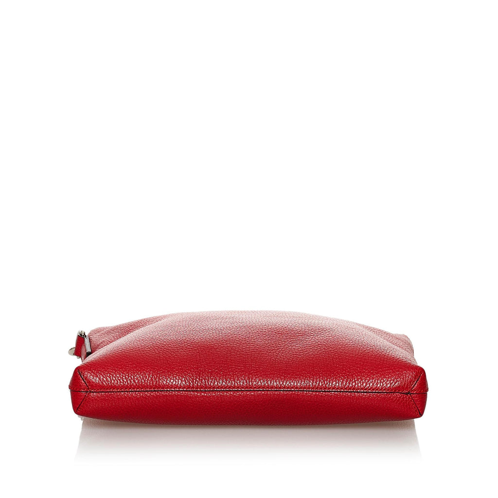 Gucci Leather Clutch Bag (SHG-30520)