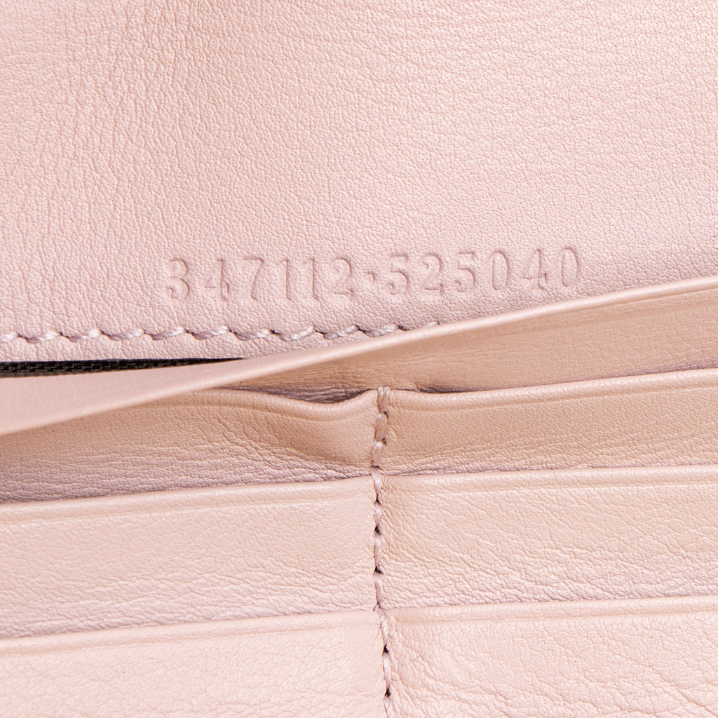 Gucci Leather Continental Wallet