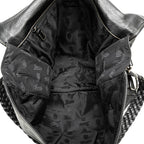Gucci Leather Crest Chain Messenger Bag (SHG-FgBsnS)