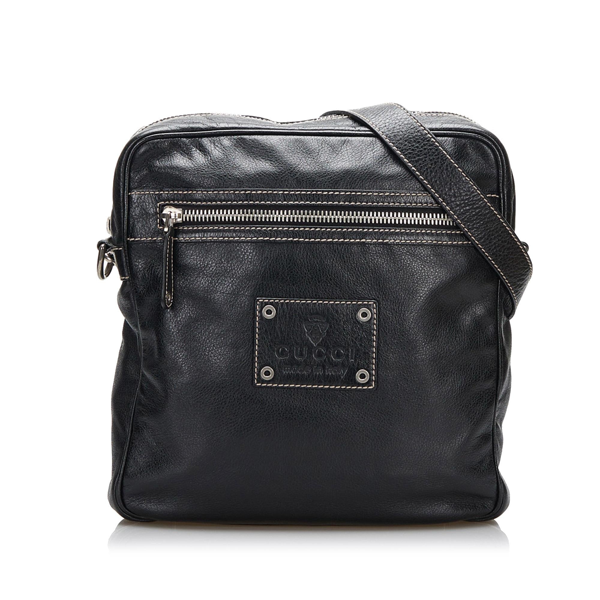 Gucci Leather Crossbody Bag (SHG-G8wPqc)