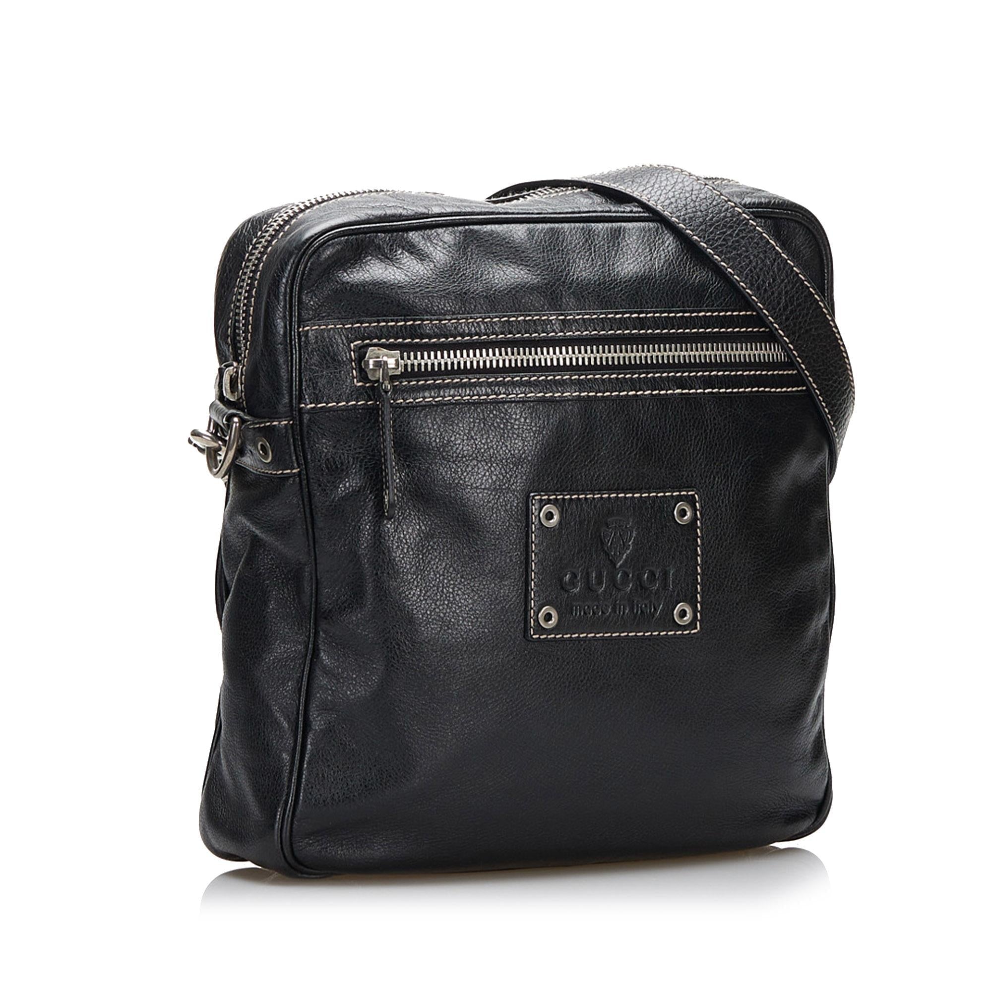 Gucci Leather Crossbody Bag (SHG-G8wPqc)